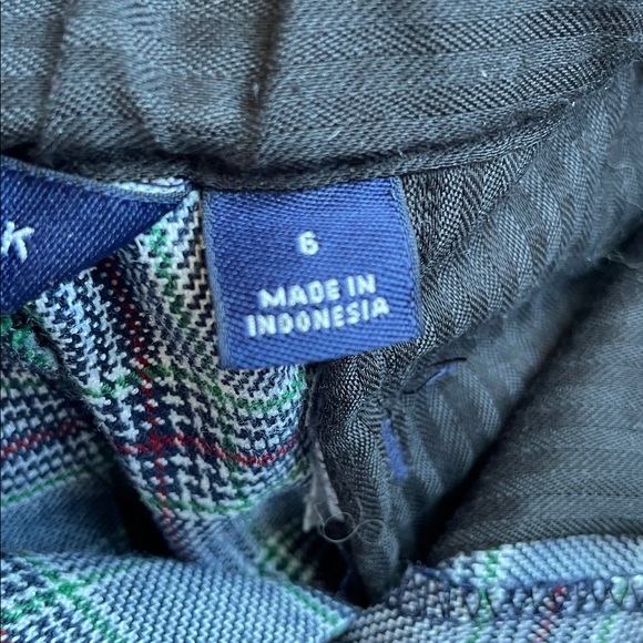 Janie and Jack Gray Plaid Jogger Dress Pants Boys Size 6 - Picture 4 of 10